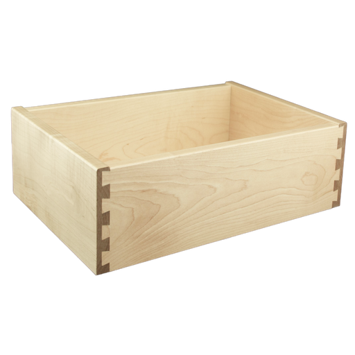 Solid wood dovetailed drawer